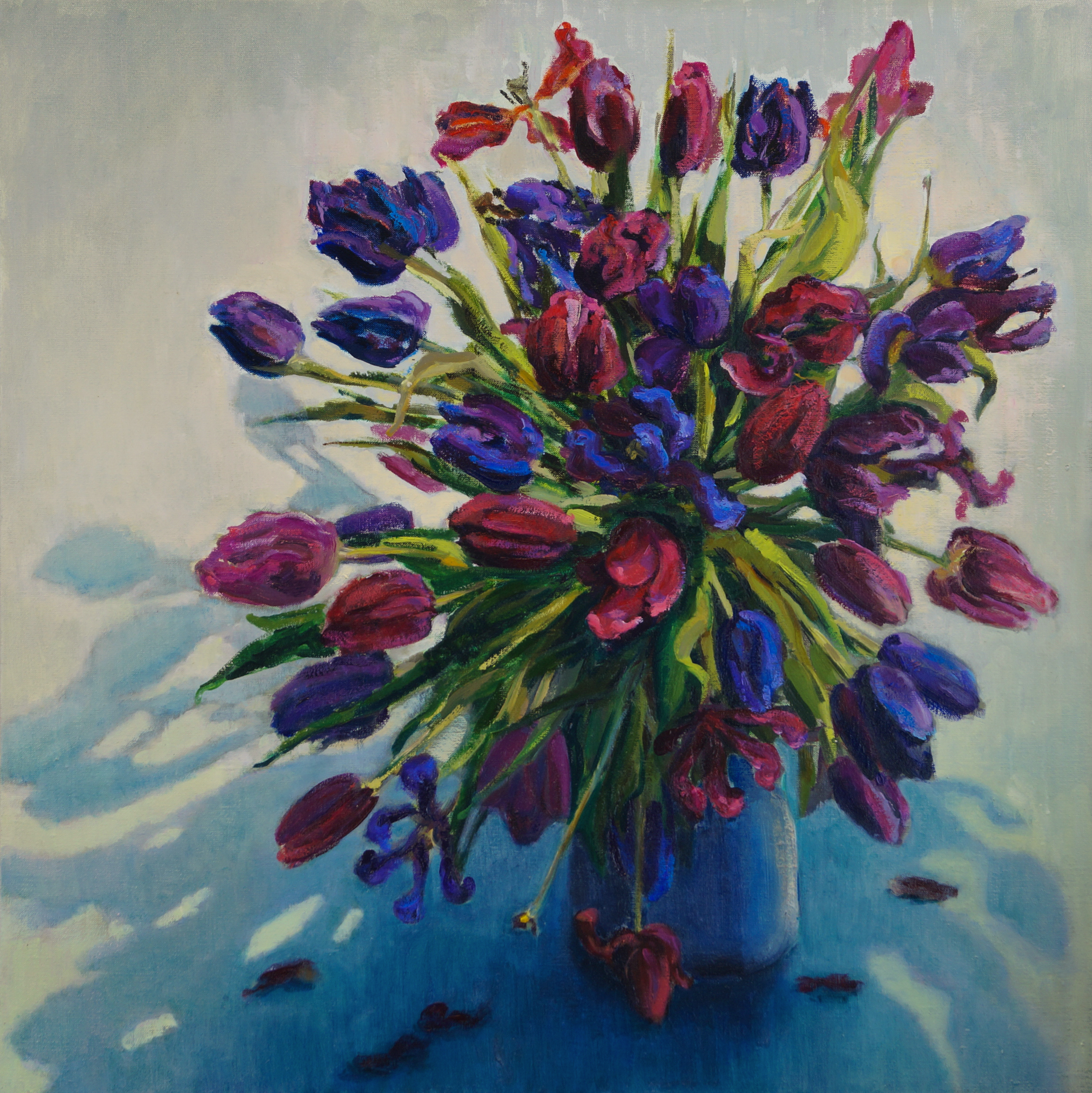 Tulips 2025 80x80cm