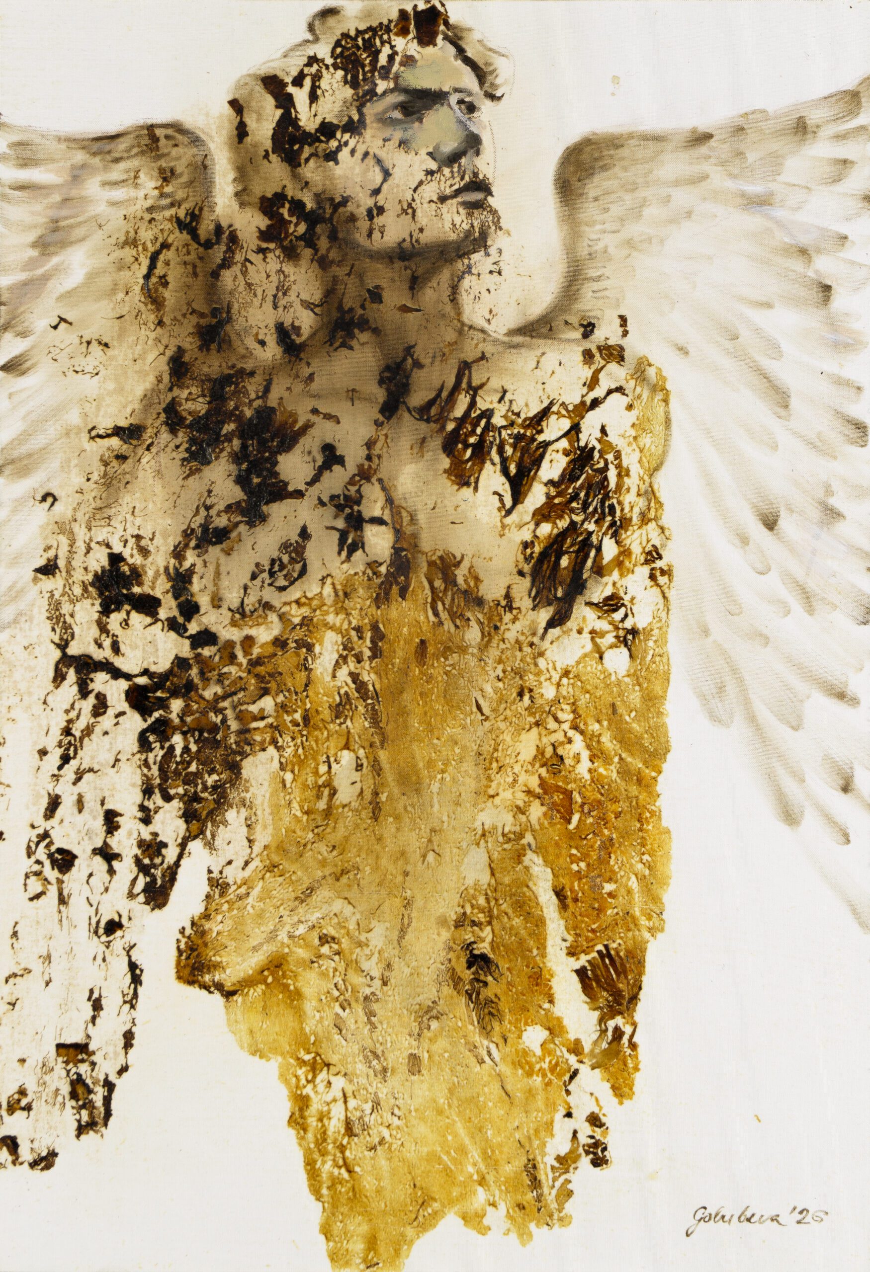 Angel 2026 35×50 cm Micopainting