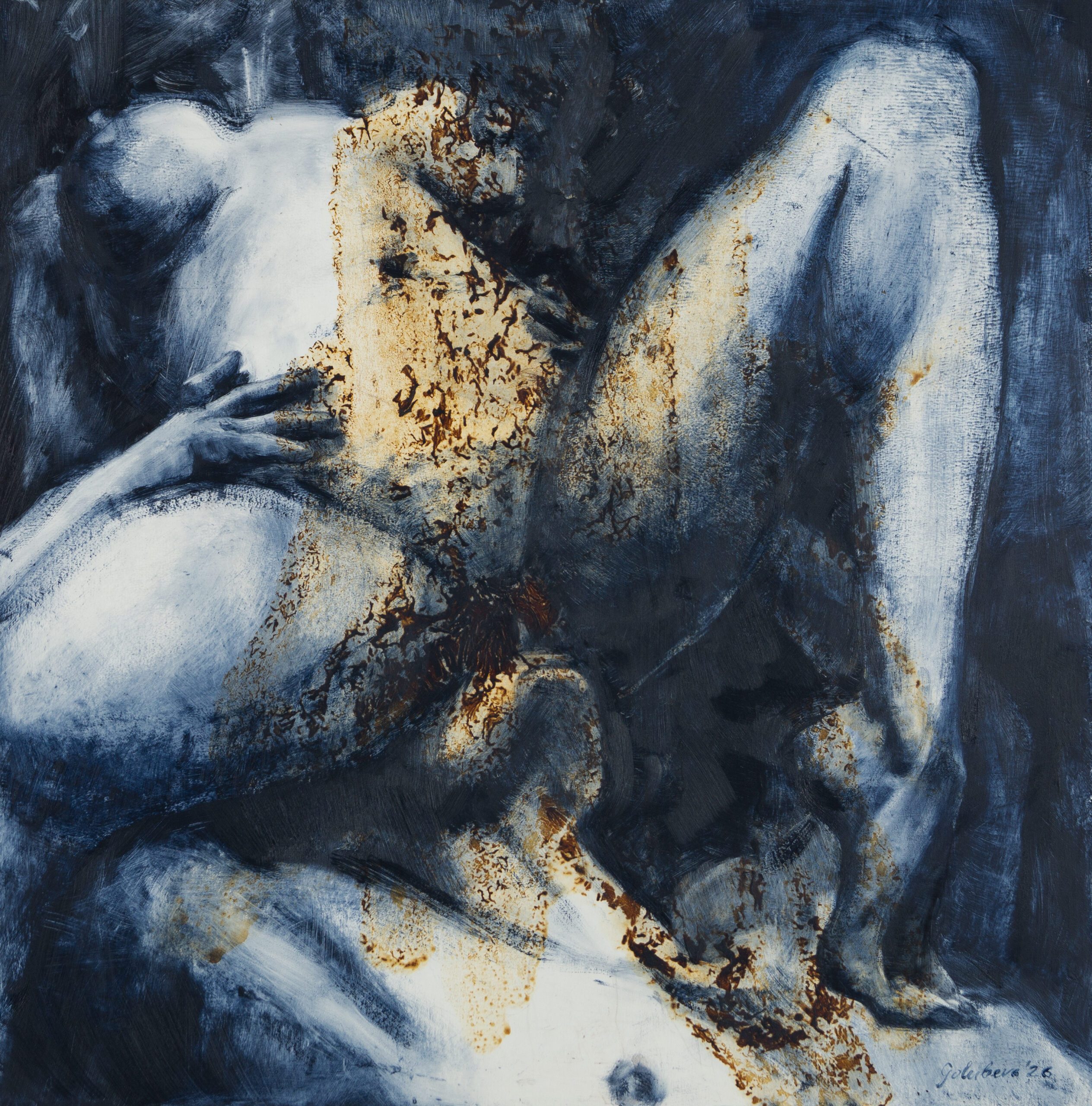 Cartoons 2026 67×67 cm Micopainting