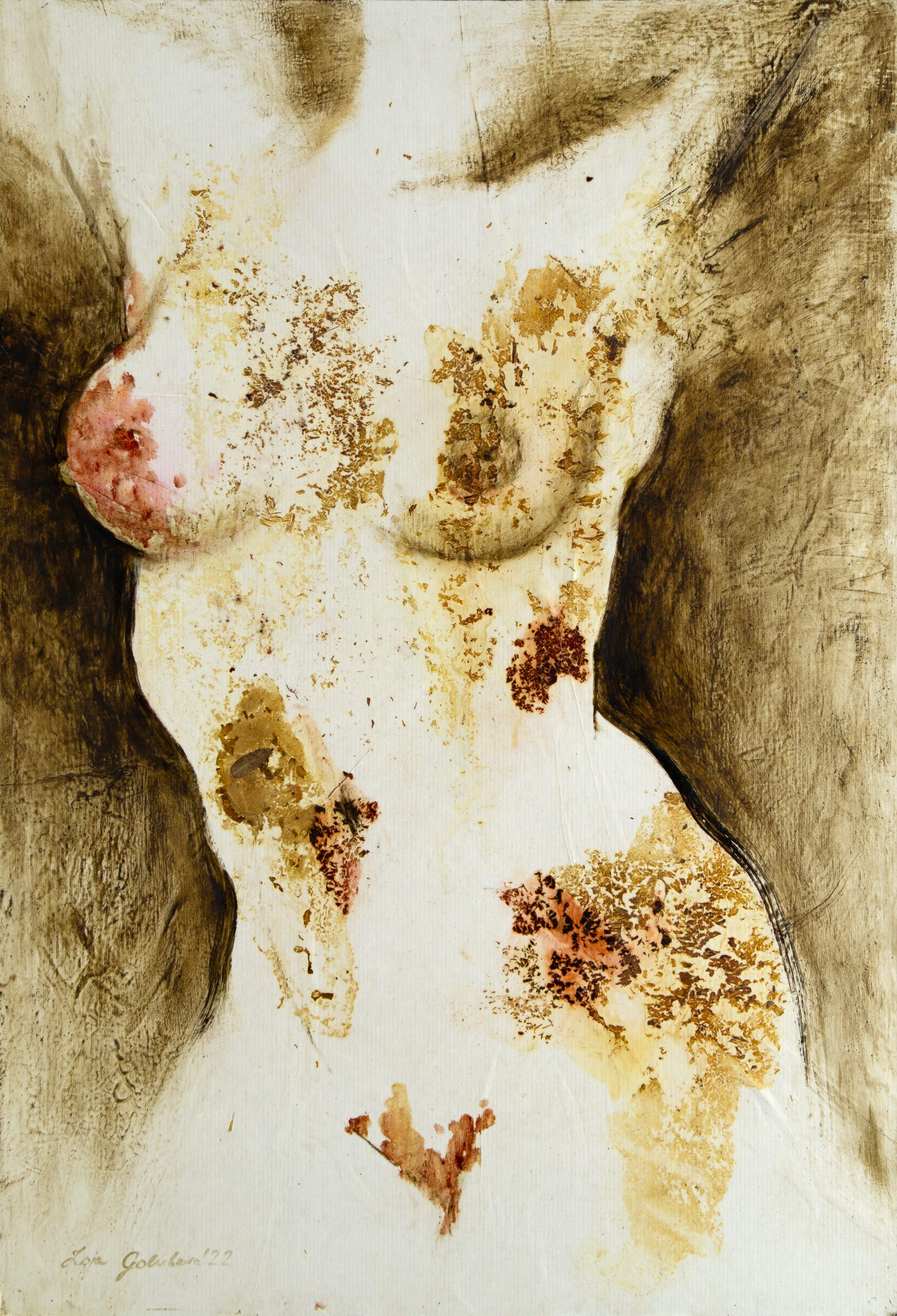 Earthbound 2022 99x68cm Micopainting