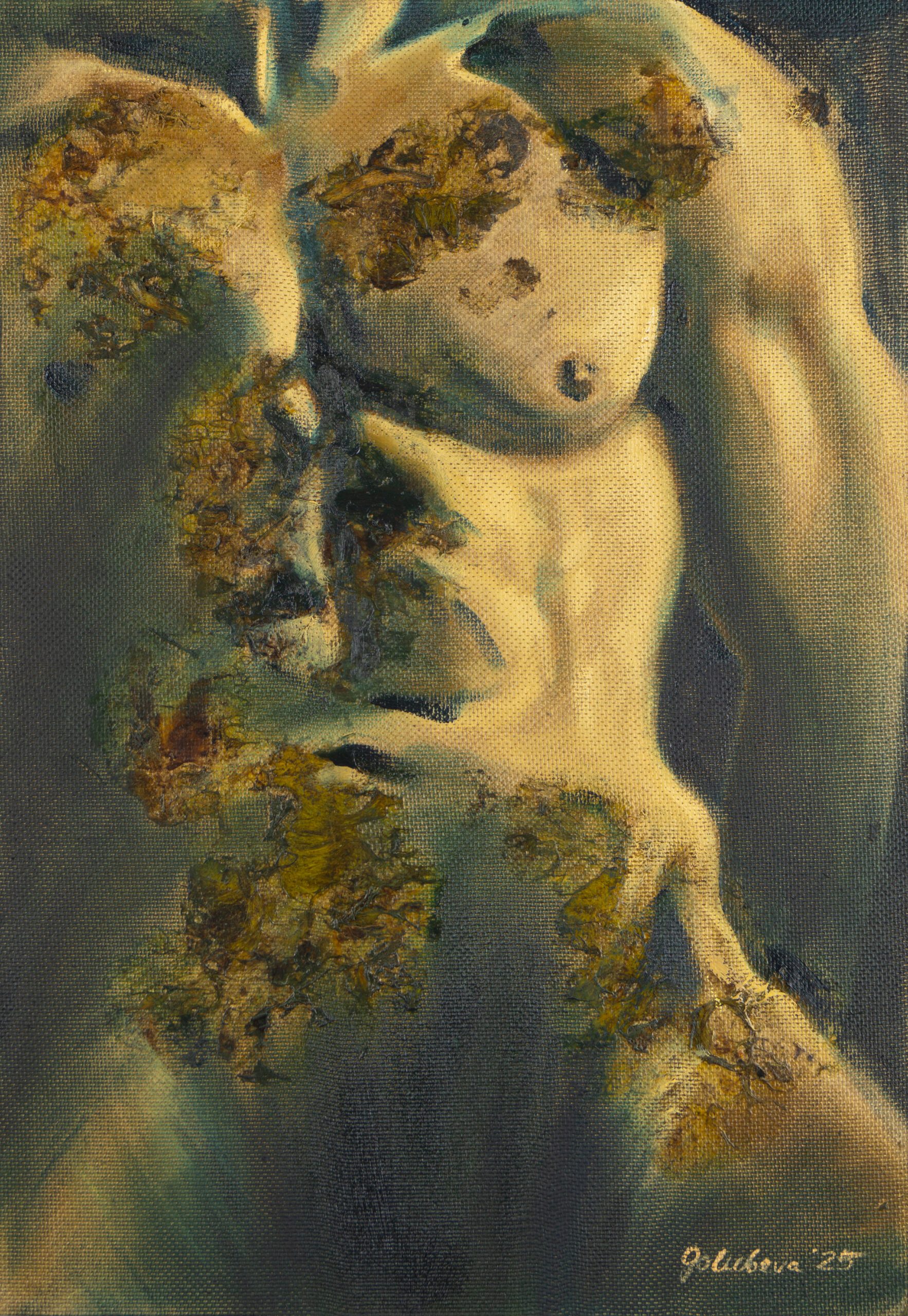 Flesh IV 2025 74×51 cm Micopainting