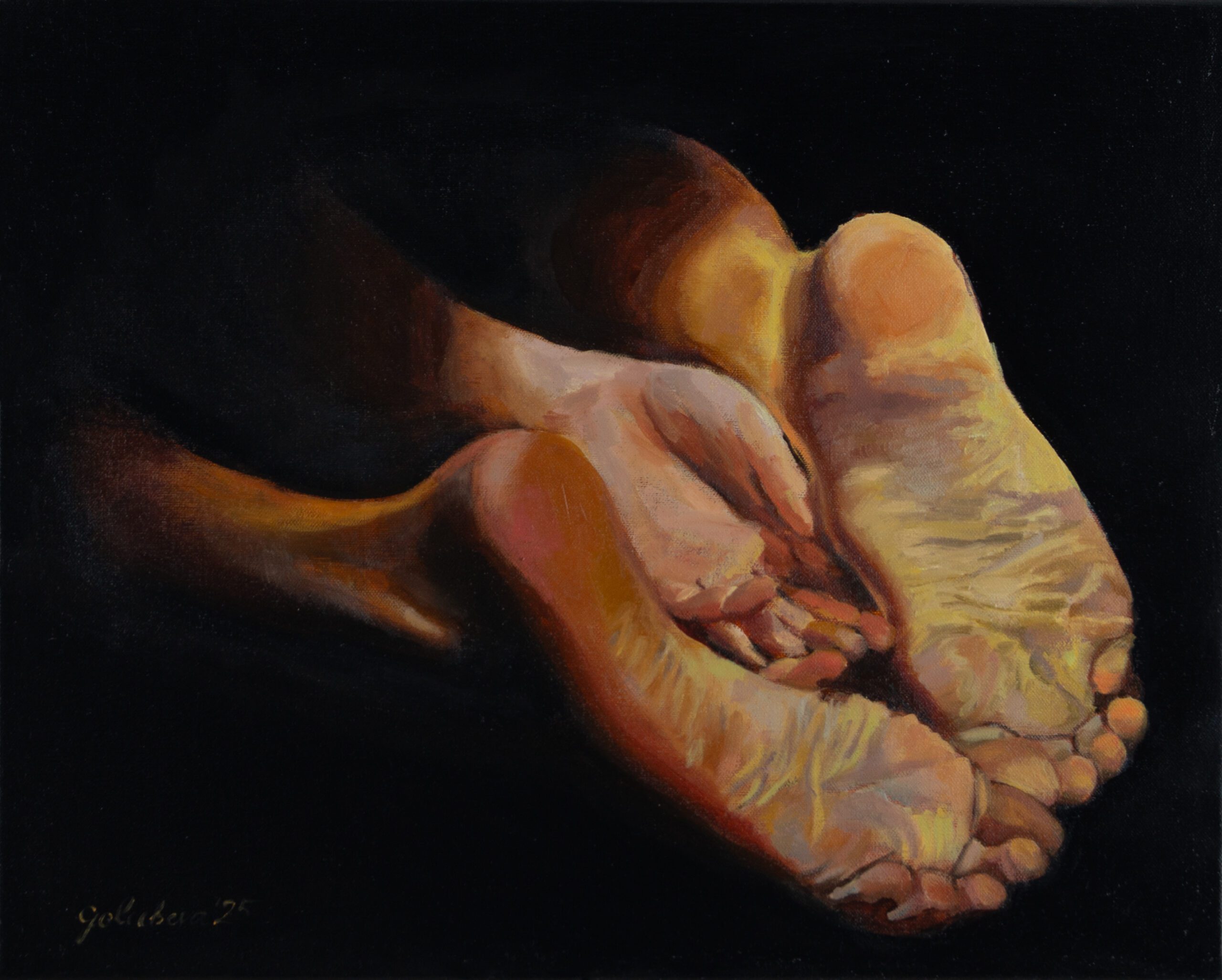 Not for looking 2025 40×50 cm