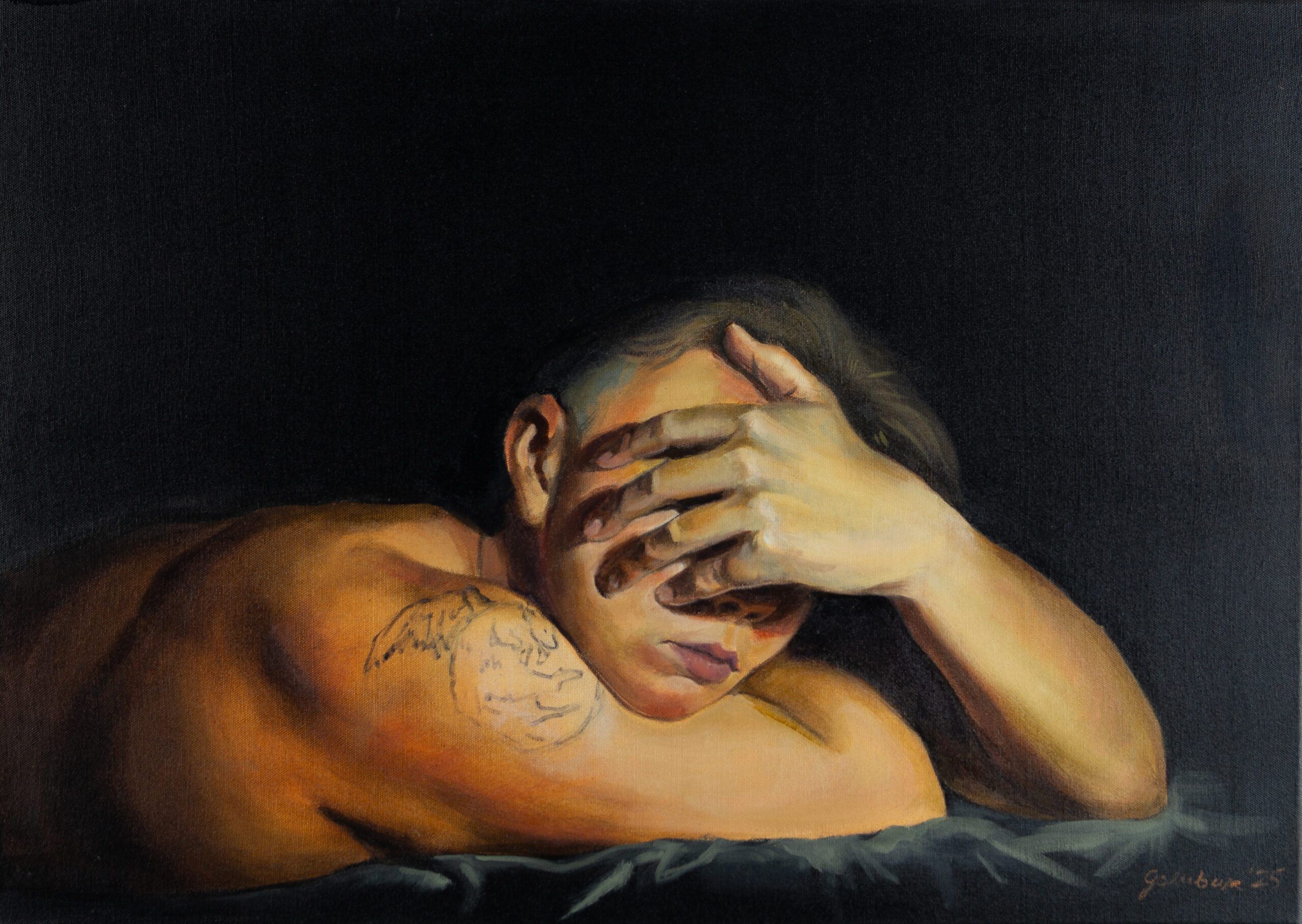 Not for looking 2025 50x70cm