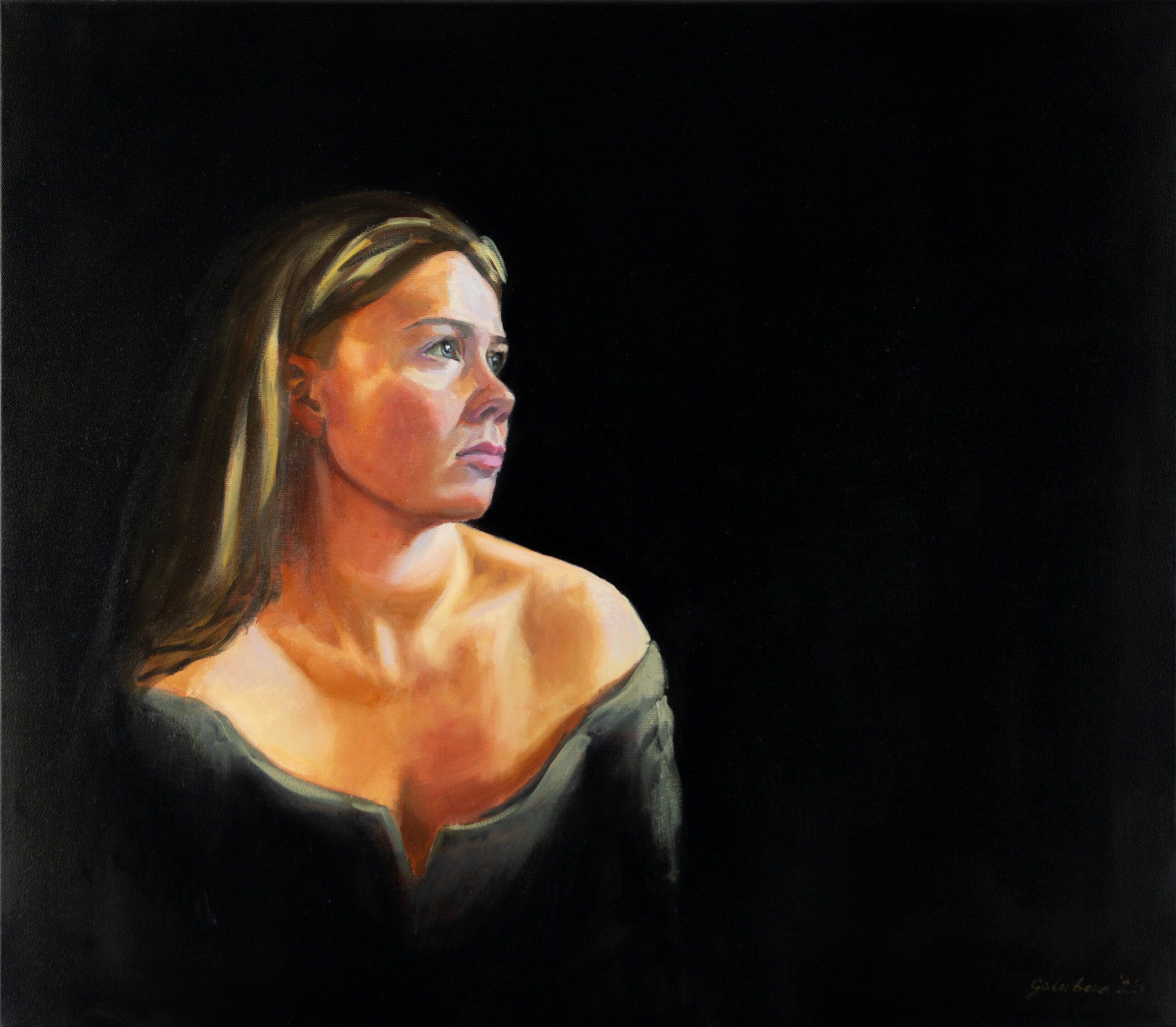 Not for looking 2025 80x100cm