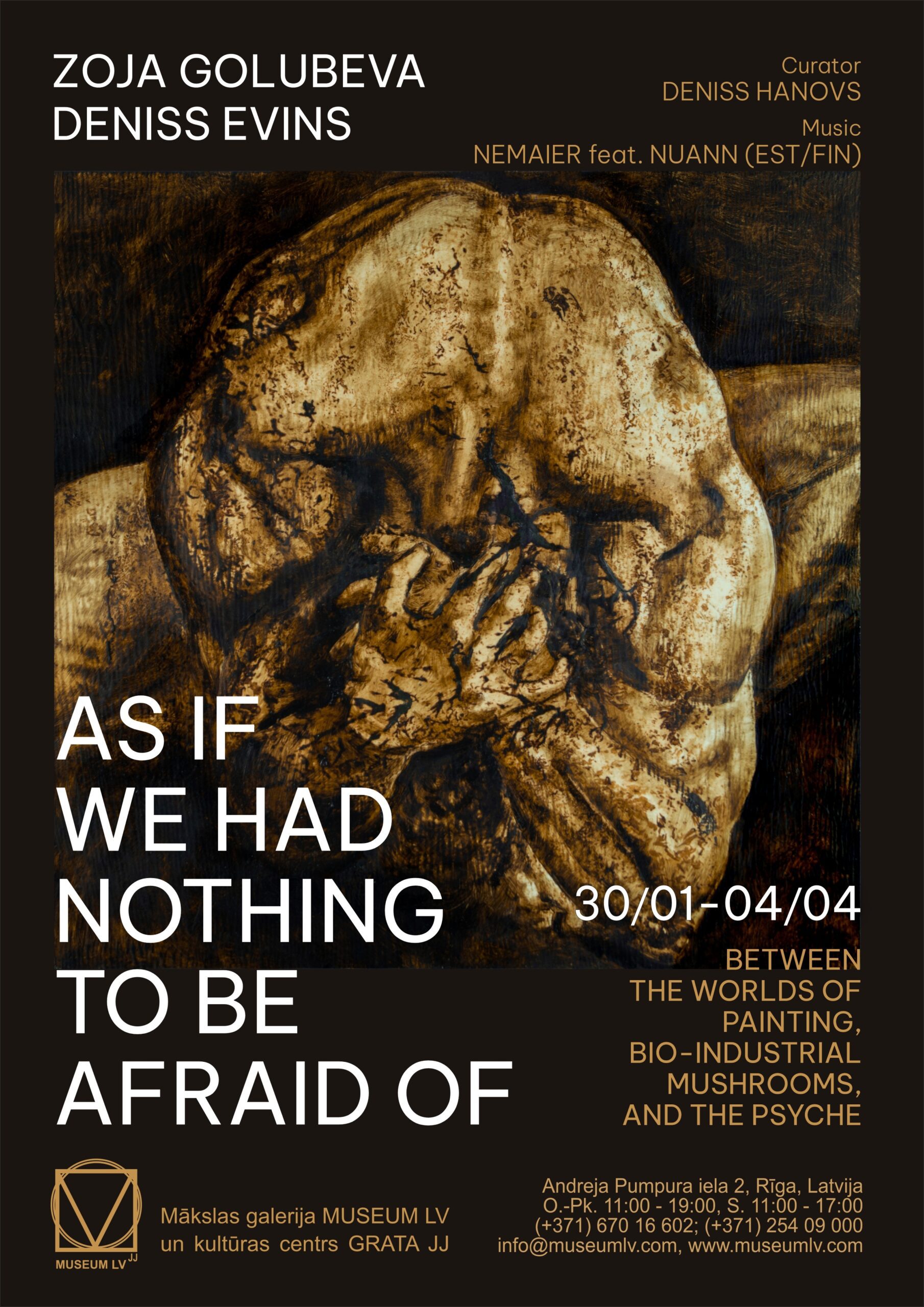 Plakat ENG AS IF WE HAD NOTHING TO BE AFRAID OF