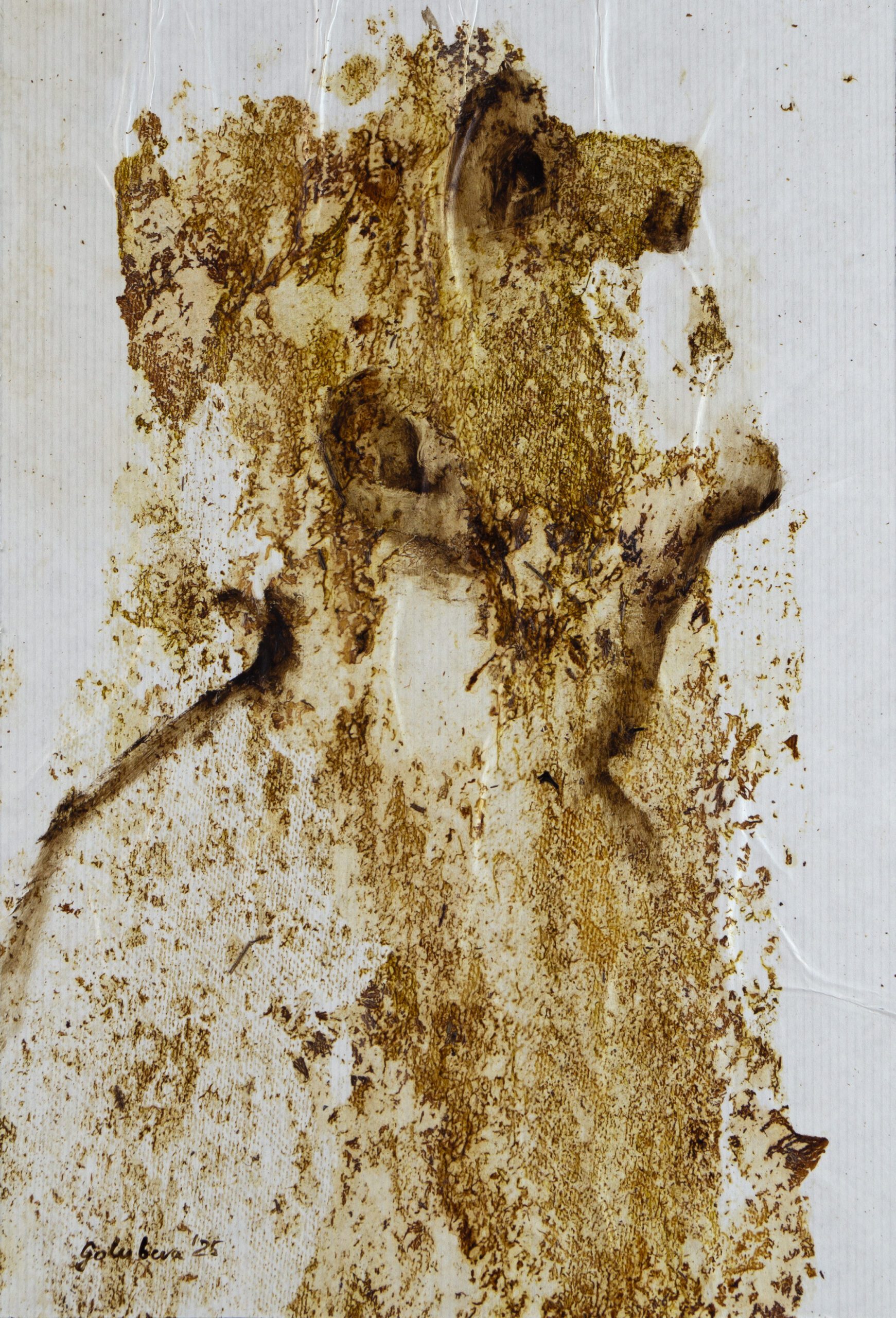 Prayer 2025 51×35 cm Micopainting