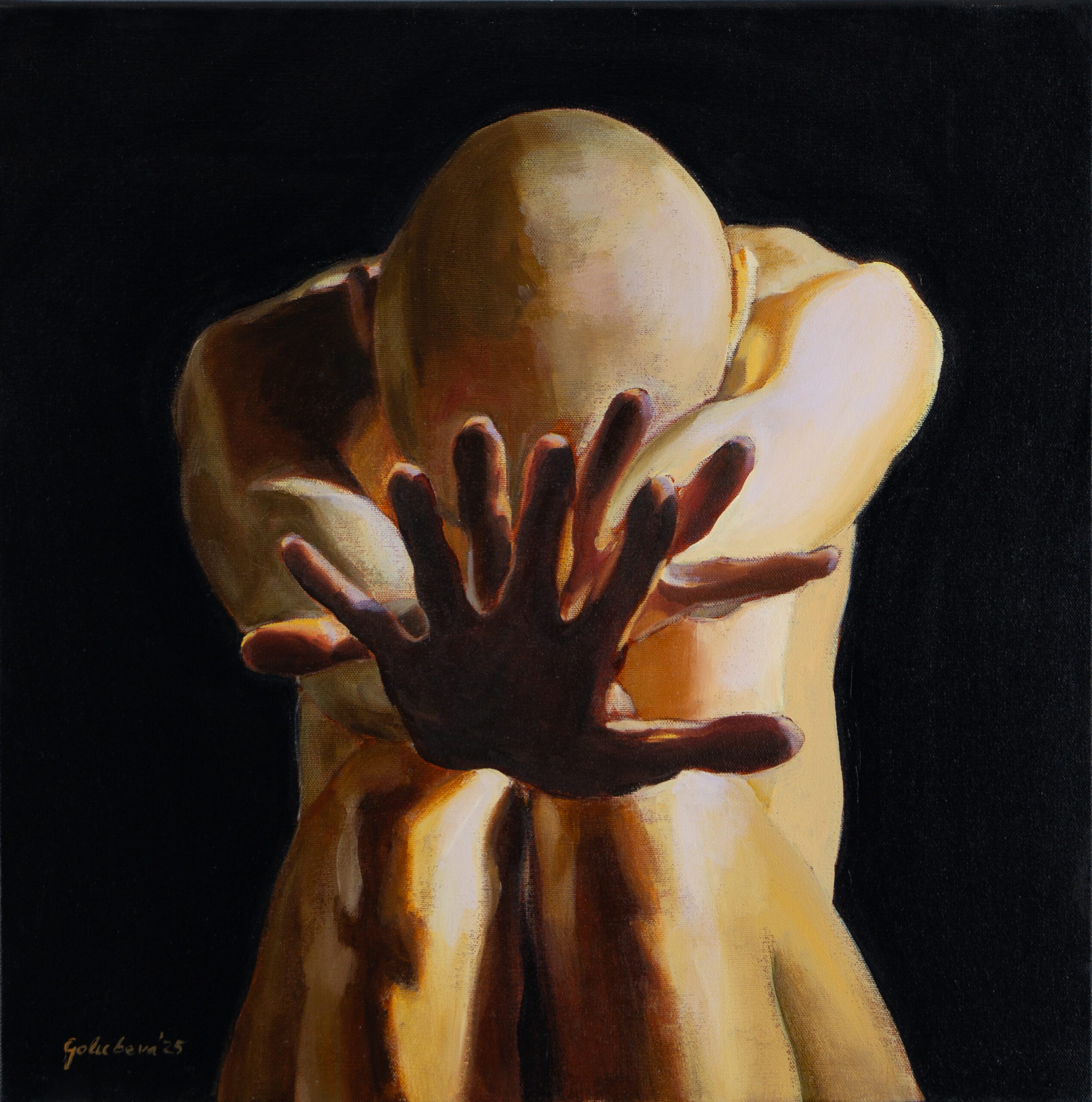 Still Here 2025 50x50cm