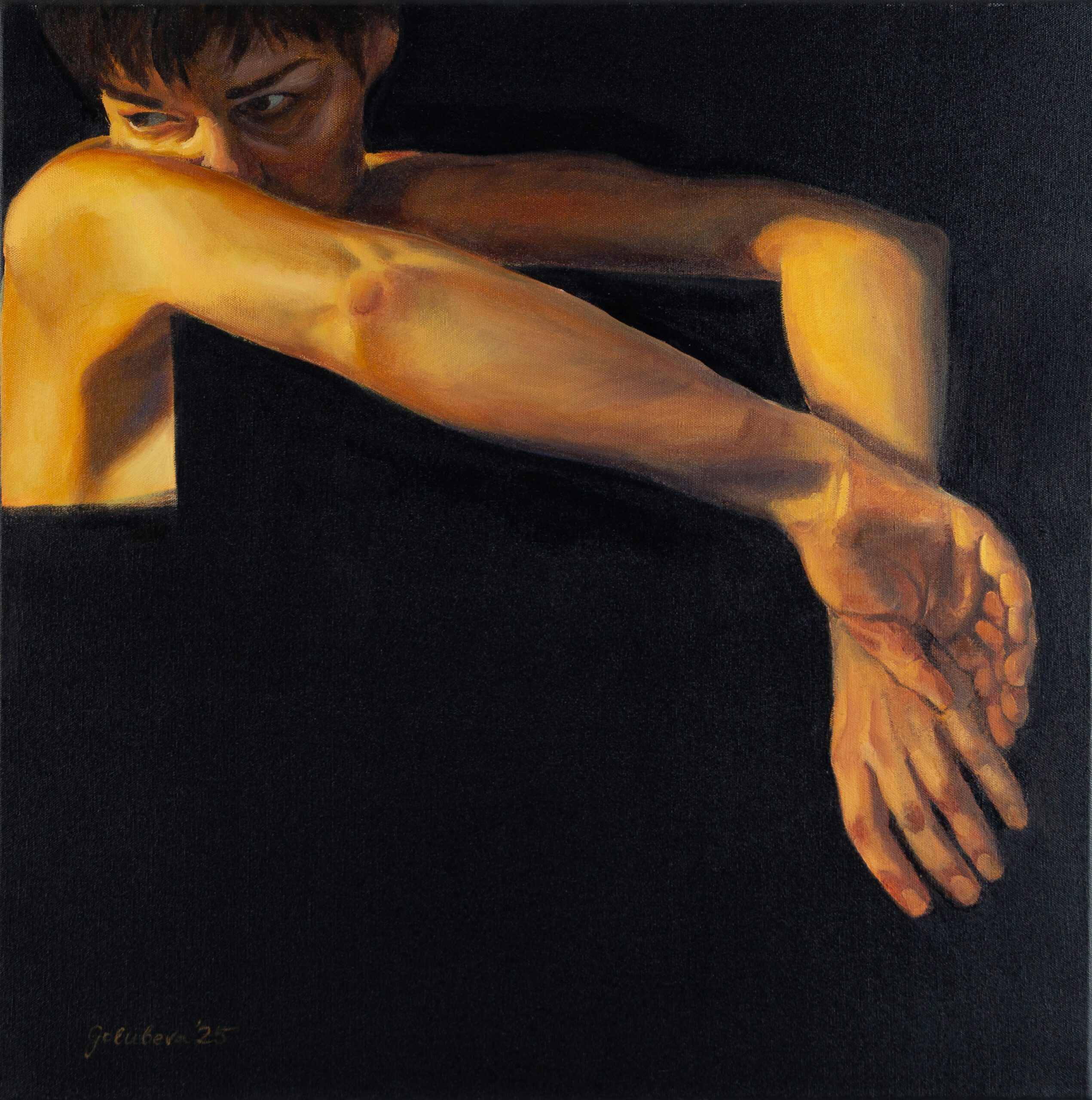 Unseen II 2025 60×60 cm