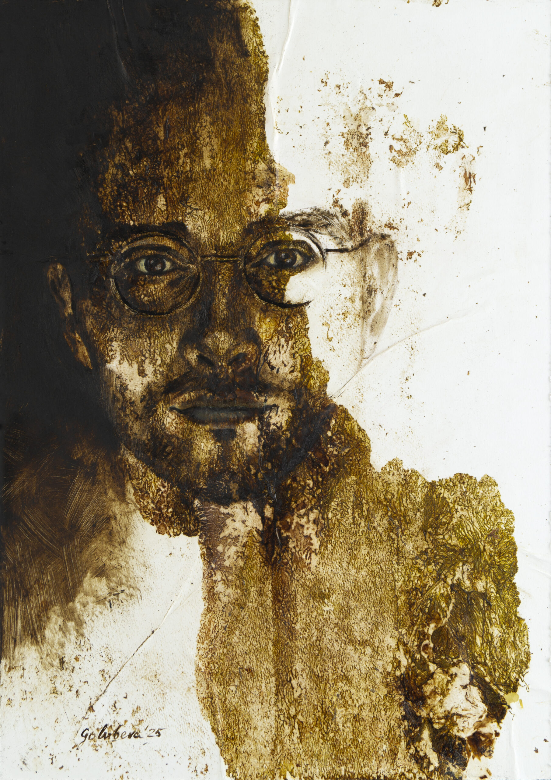 Chief MycoLaborant Evin 2025 69x49cm  Micopainting
