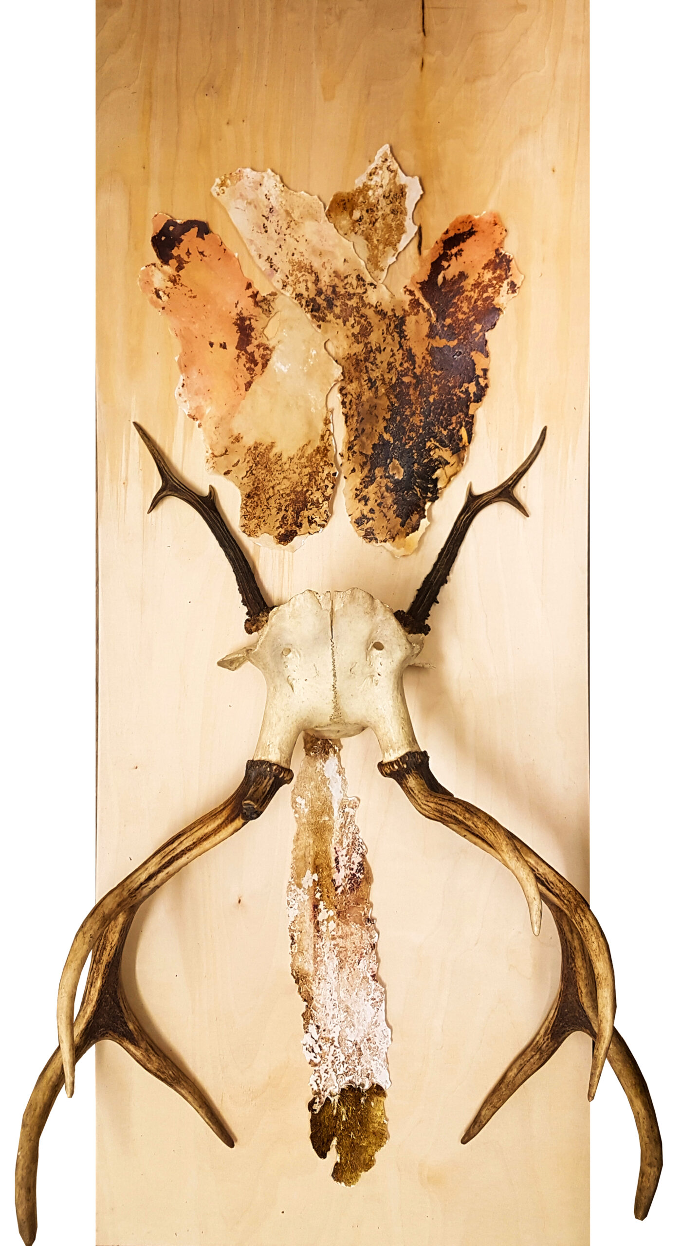 Forest SPIRIT 2017 135×56 cm Micopainting