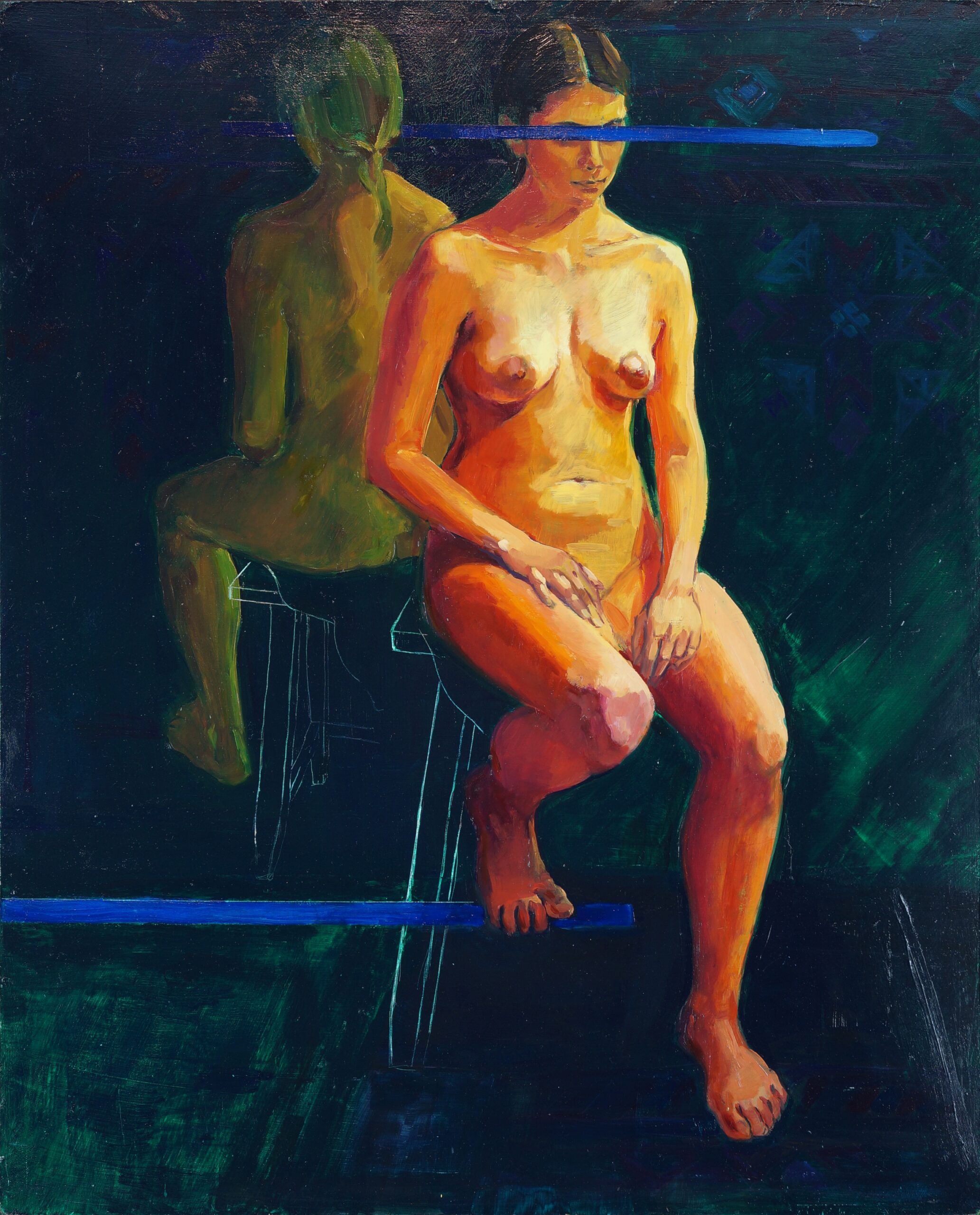 Shadow 2017 97×79 cm