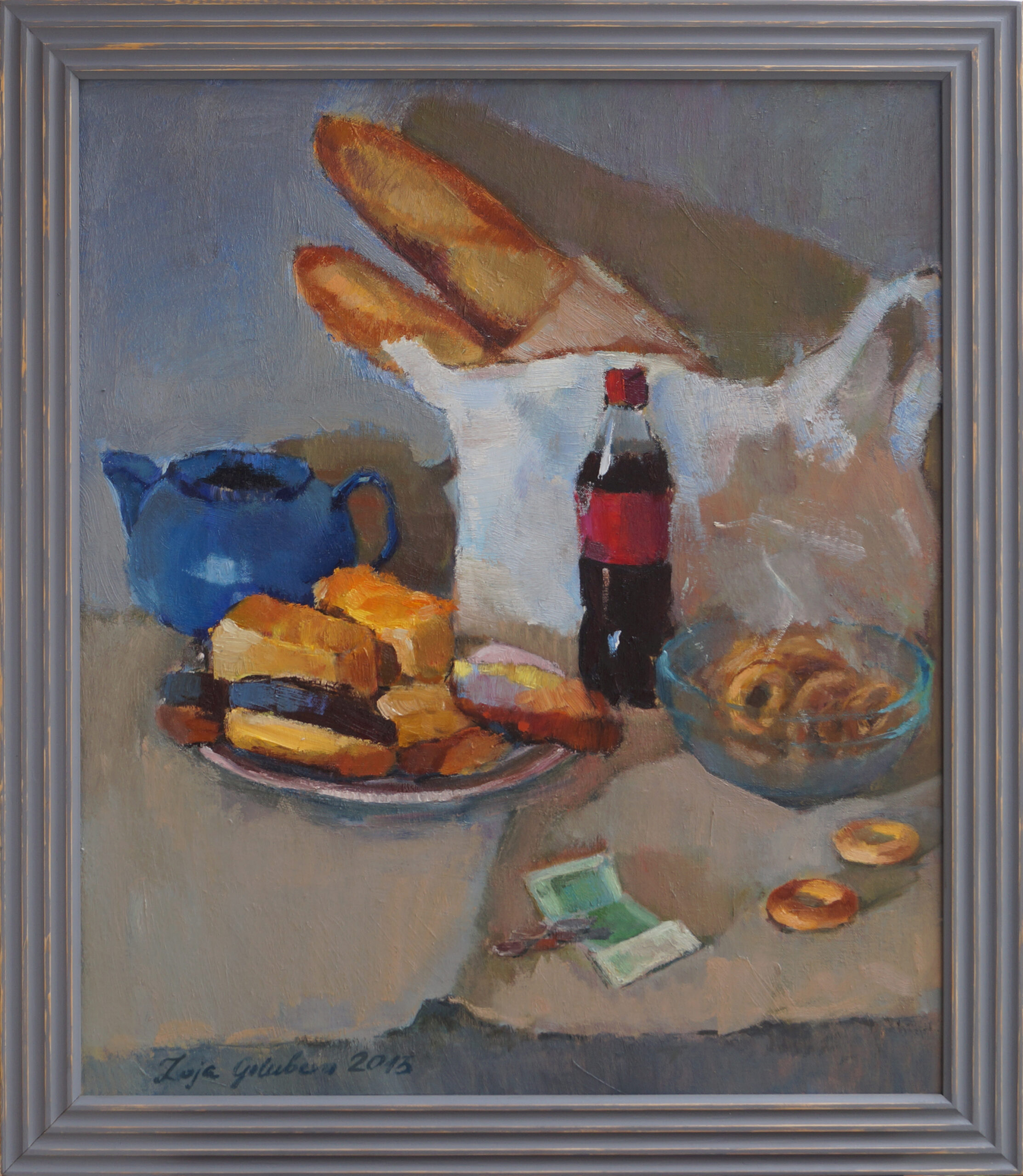 Still Life with donuts 2013 60×70