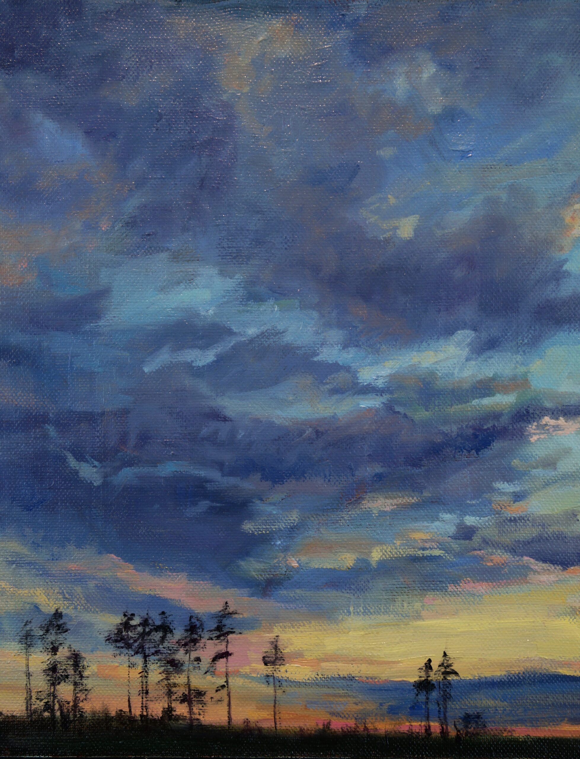 ZZ Evening 53×80 Oil on canvas 2020 Zoja Golubeva (11)
