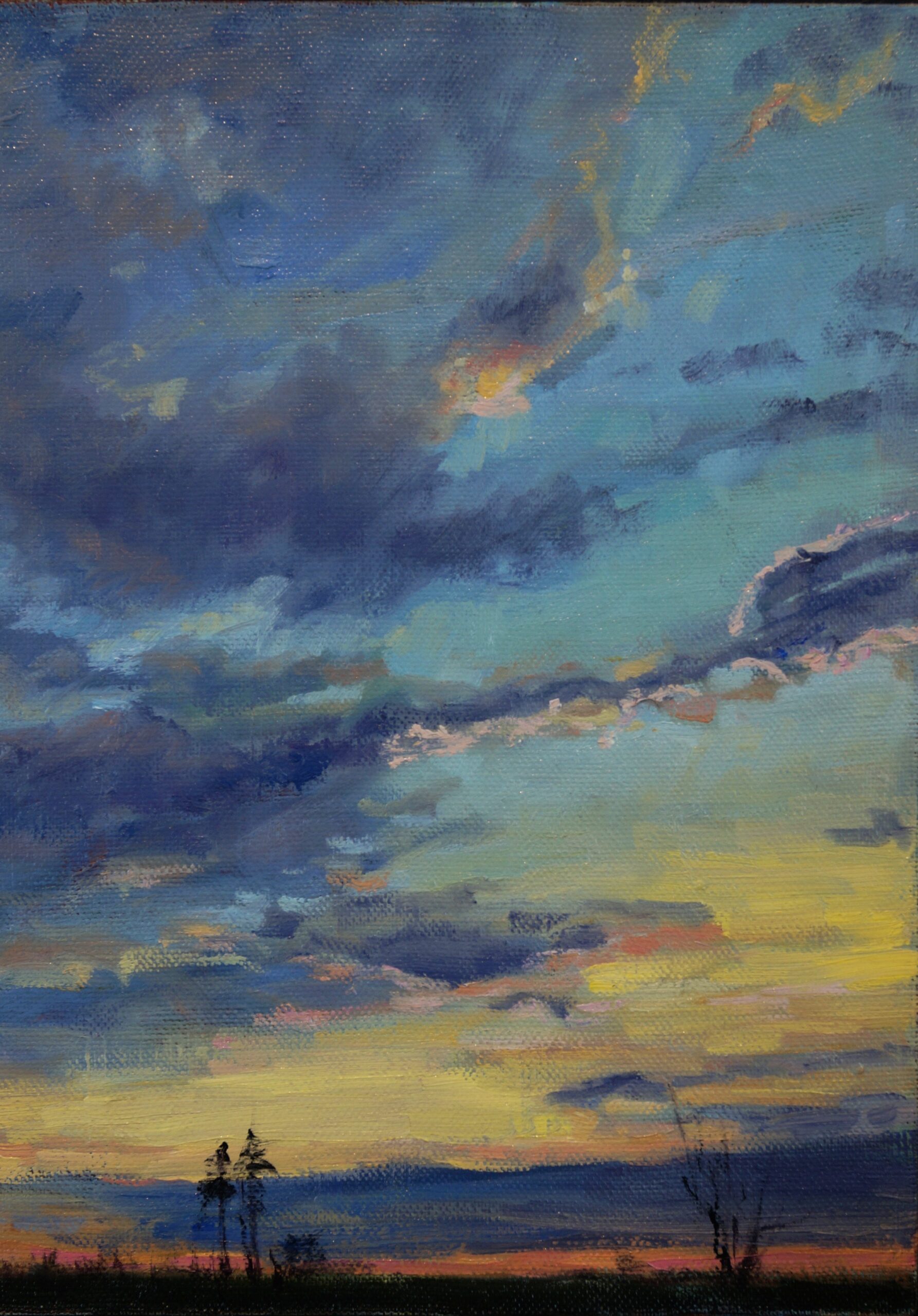 ZZ Evening 53×80 Oil on canvas 2020 Zoja Golubeva (12)