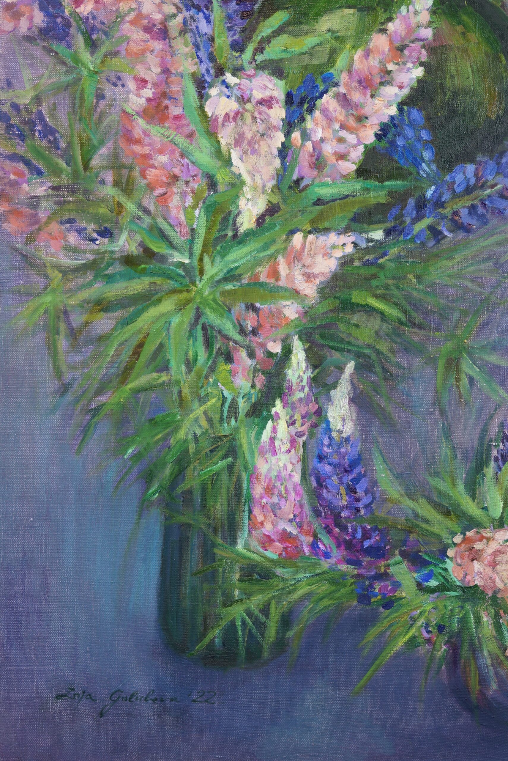 ZZ Lipins 2022 135x60cm oil on canvas Zoja Golubeva (42)