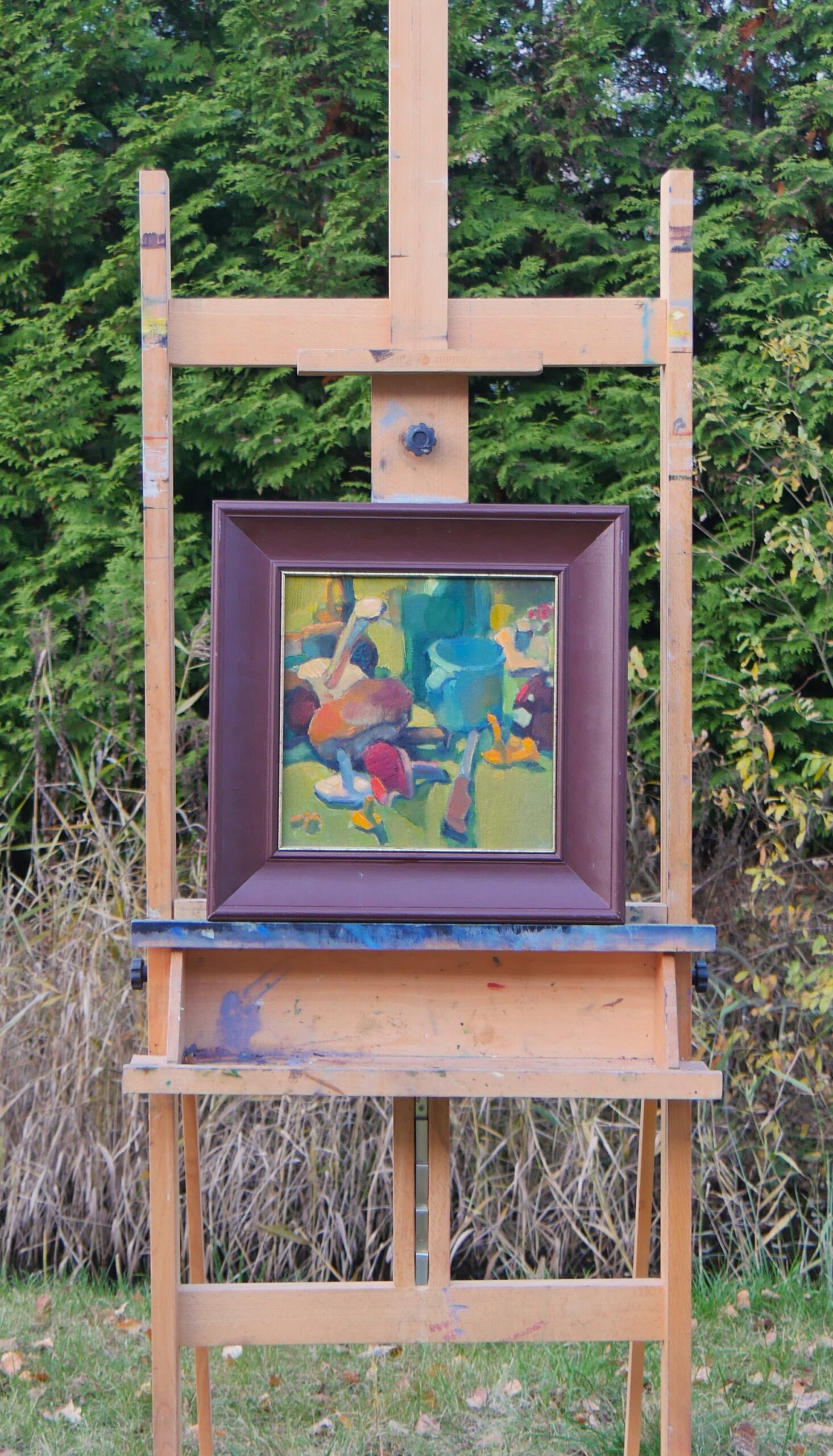 ZZ Mushrooms 2013 ZoyaGolubeva Oil_Canvas_29x29 (8)