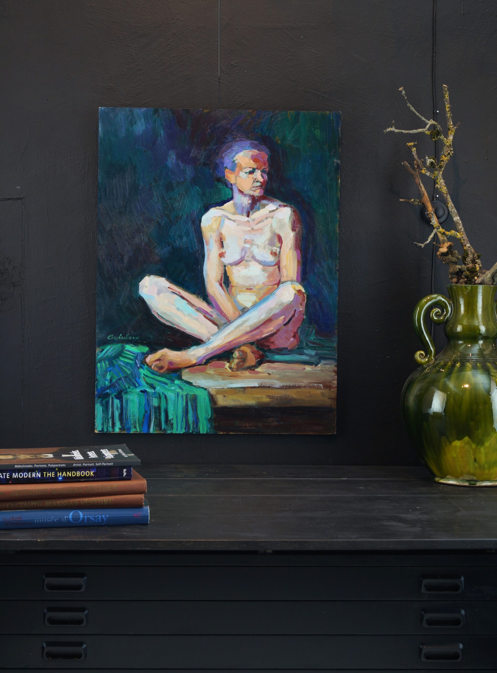 ZZ Nude 2016 oil on cardboard 80x60cm Zoja Golubeva (16)