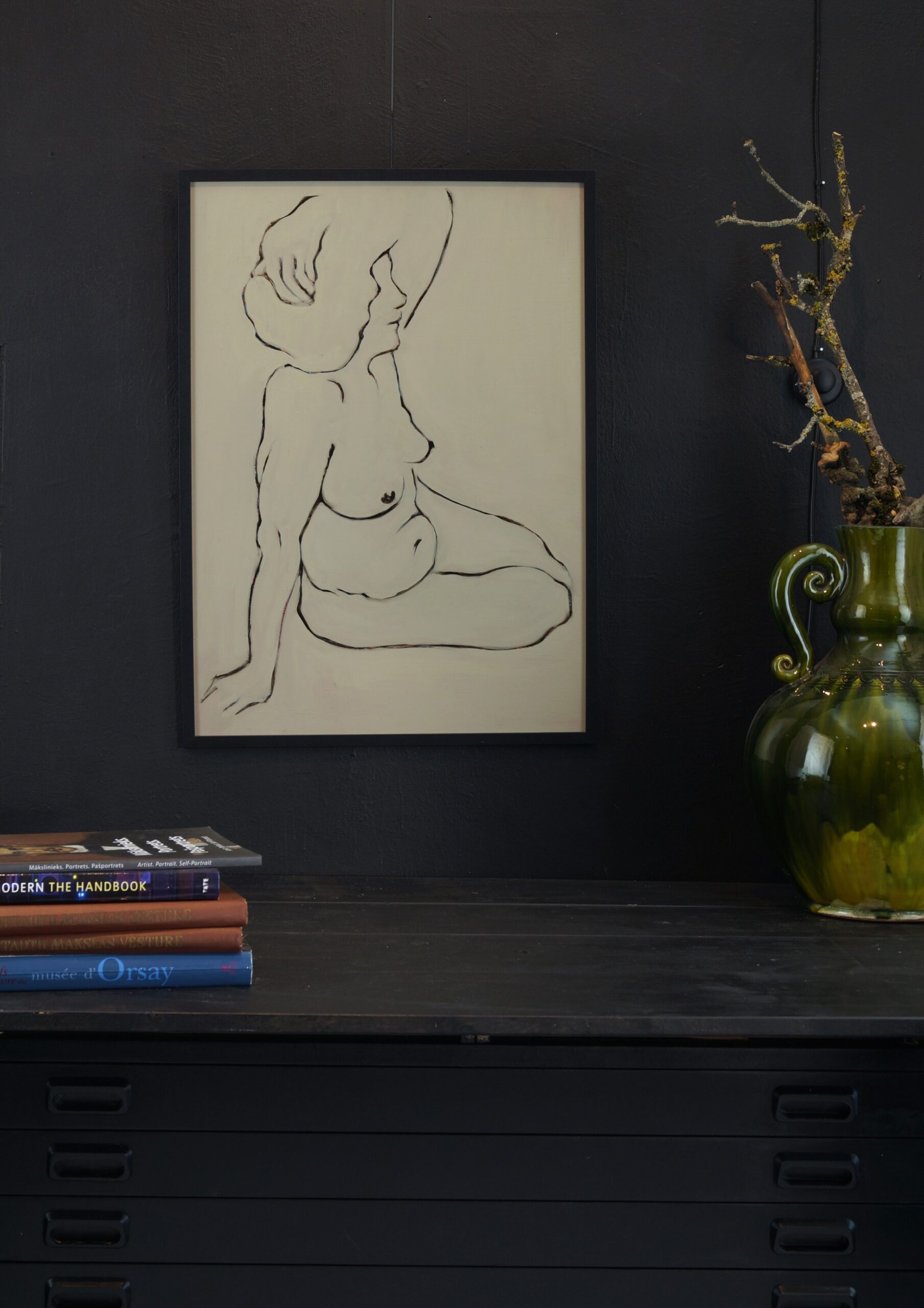 ZZ Nude 2024 70x50cm oil wood (2)
