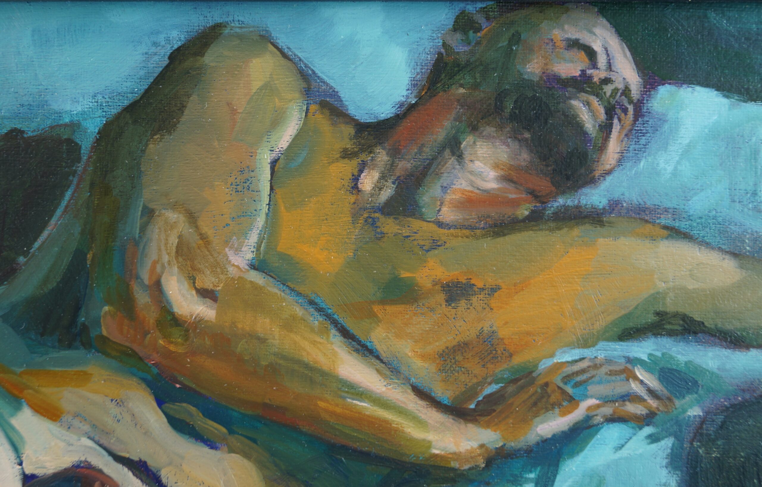 ZZ Nude man 2025 oil on canvas 46×61 cm (78)