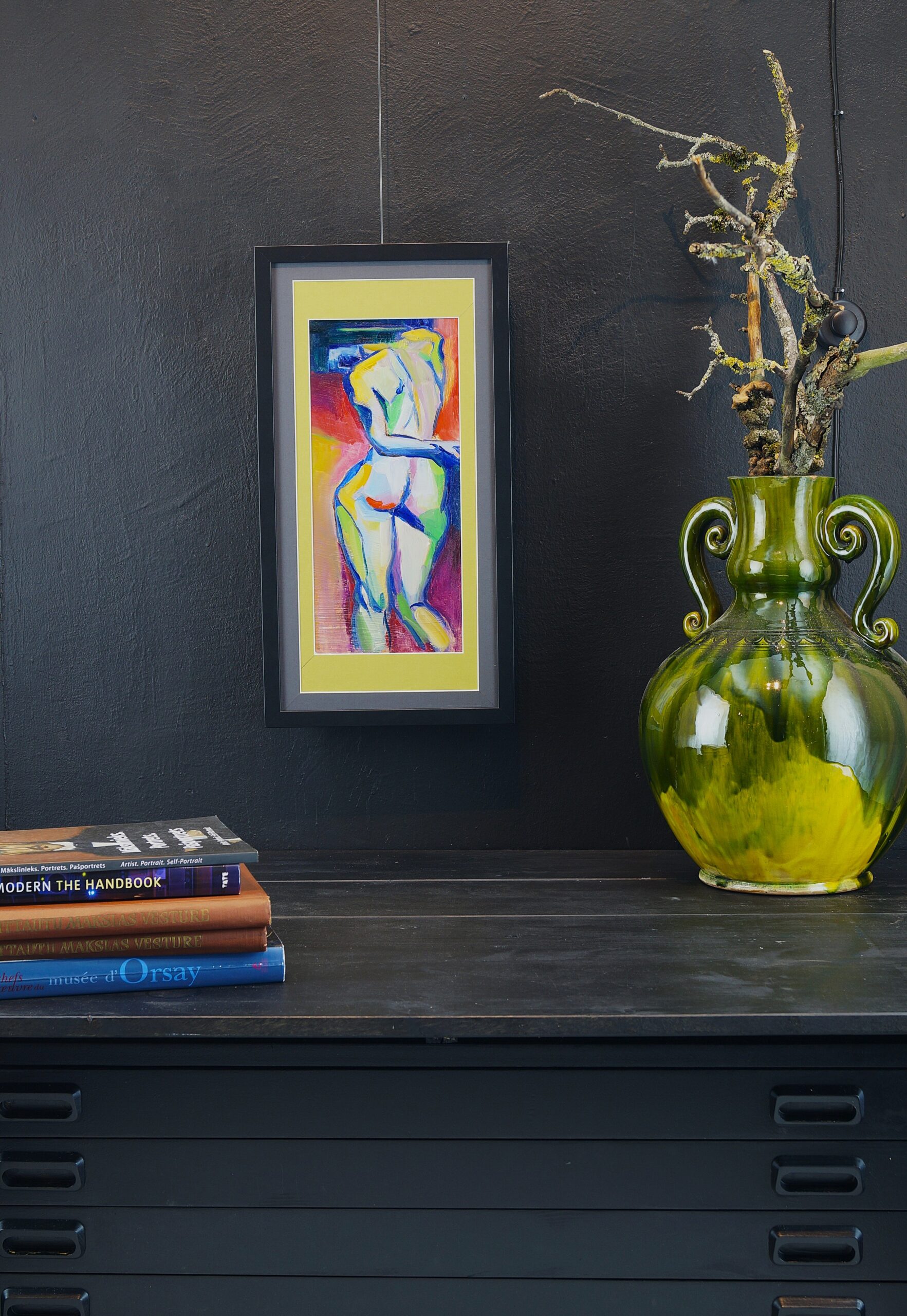 ZZ Nude3 oil on wood 41×18 (17)