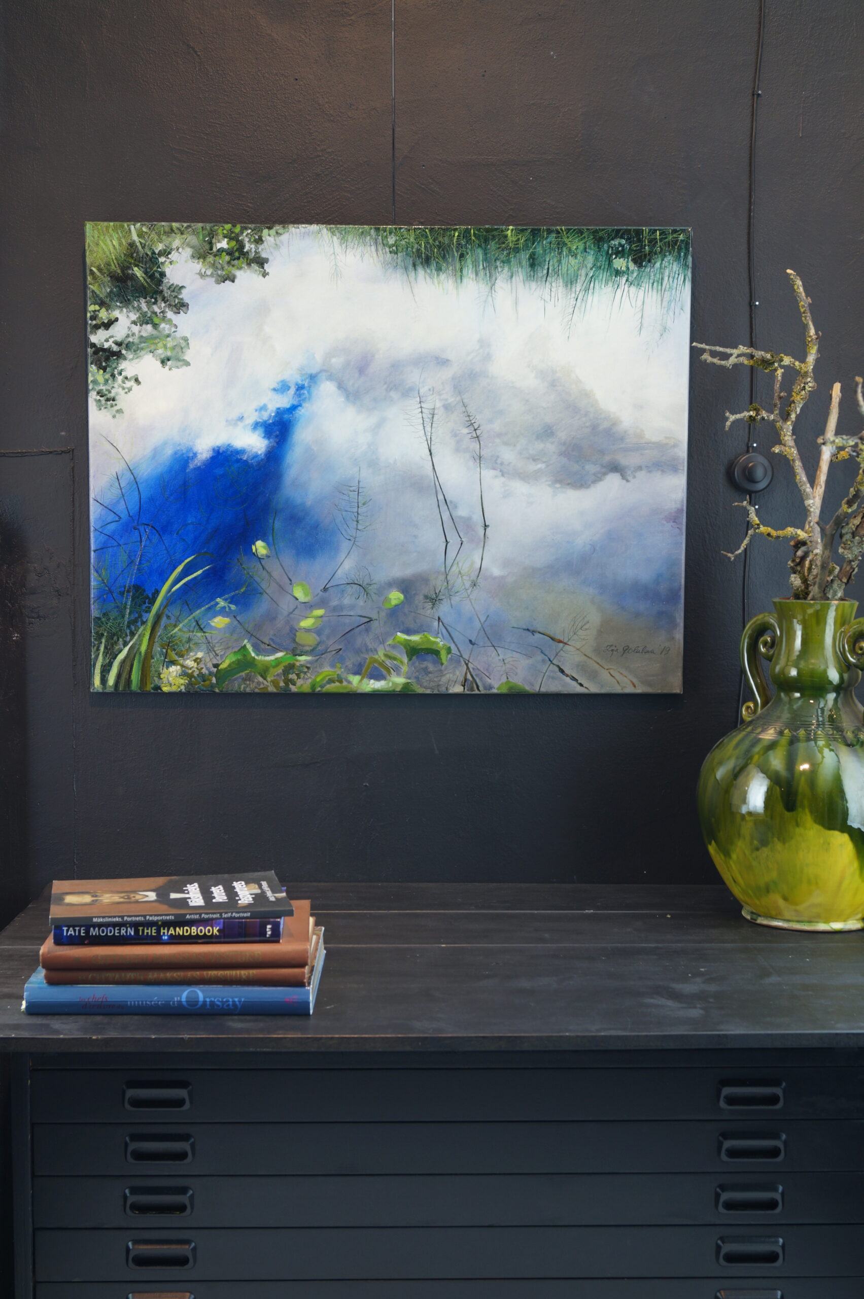 ZZ Reflection, 2019, Oil on canvas, 70 x 90 cm Zoja Golubeva (18)