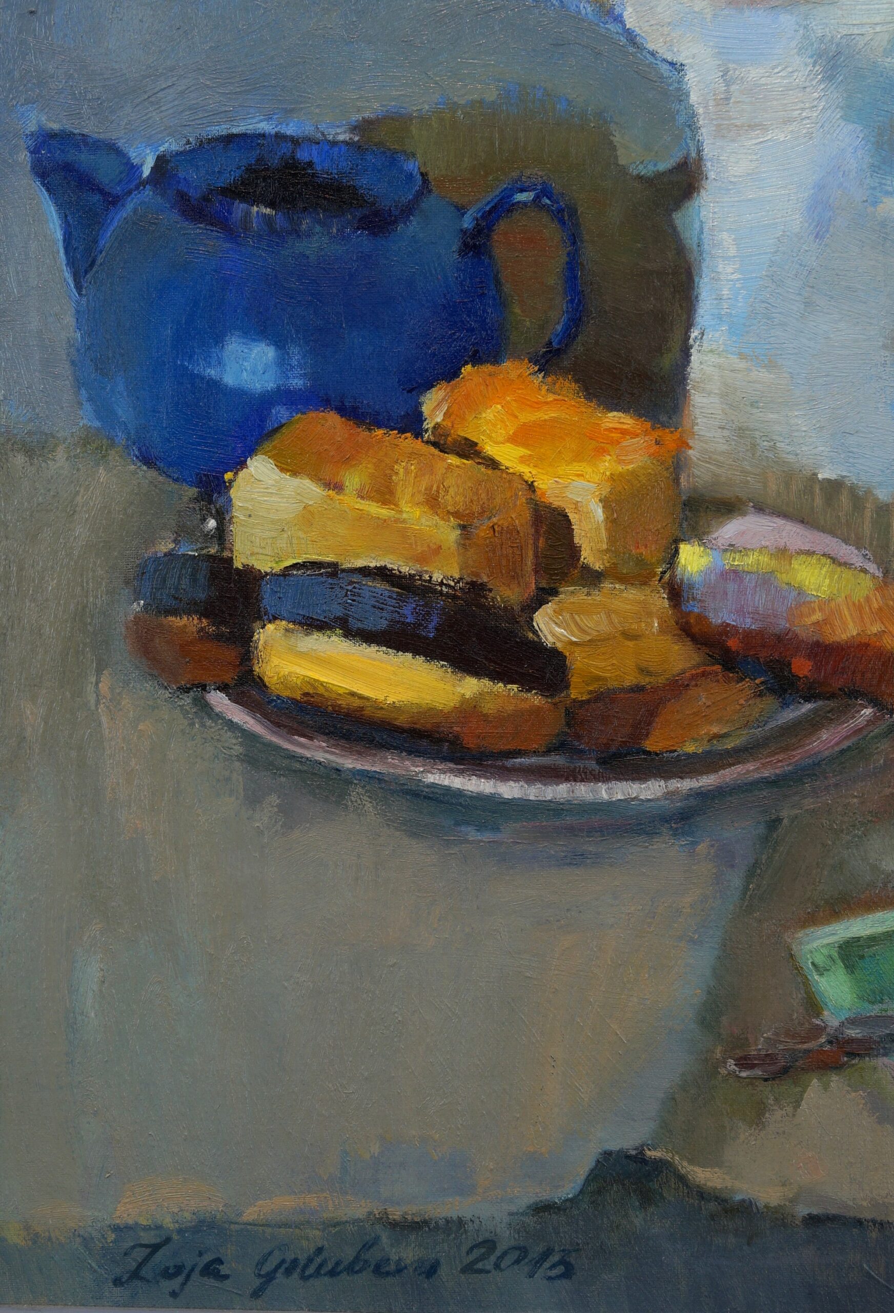 ZZ Still Life with donuts 2013 Oil_Canvas_60x70 (9)_