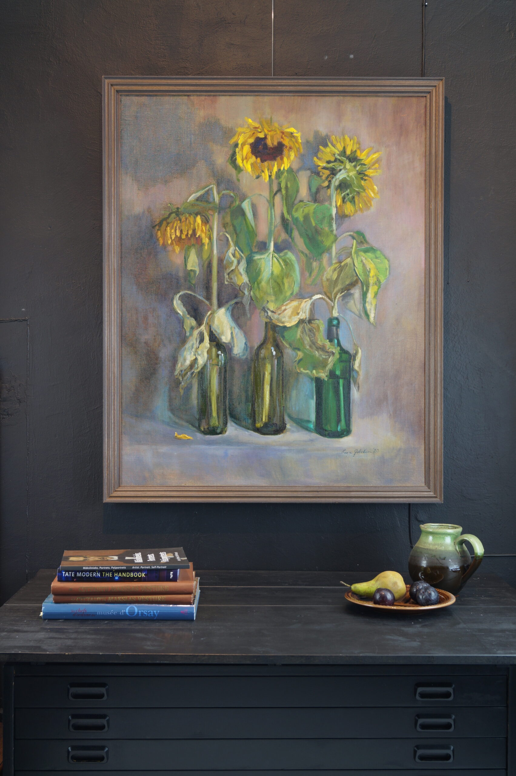 ZZ Sunflowers 2020 102 x 80 cm oil on canvas Zoja Golubeva (37)