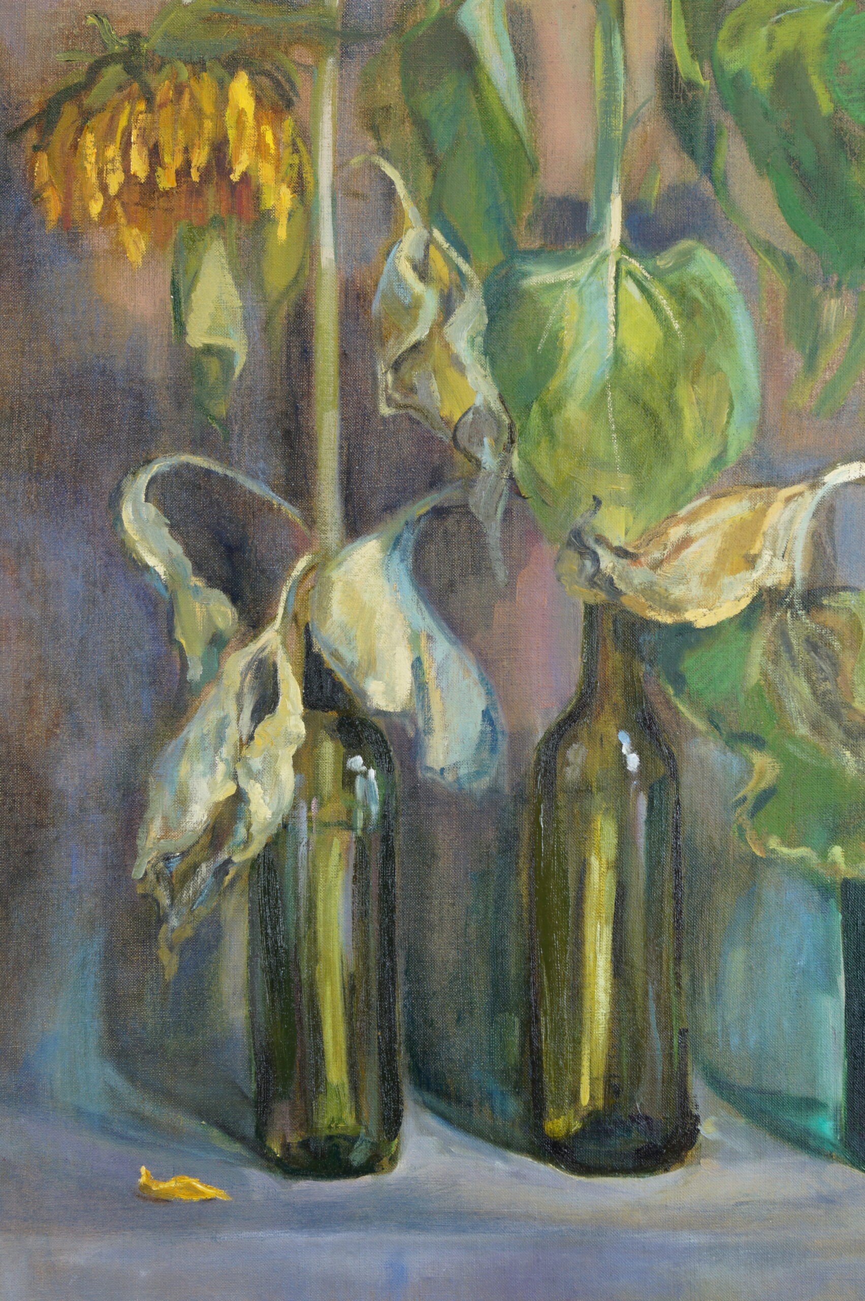 ZZ Sunflowers 2020 102 x 80 cm oil on canvas Zoja Golubeva (47)