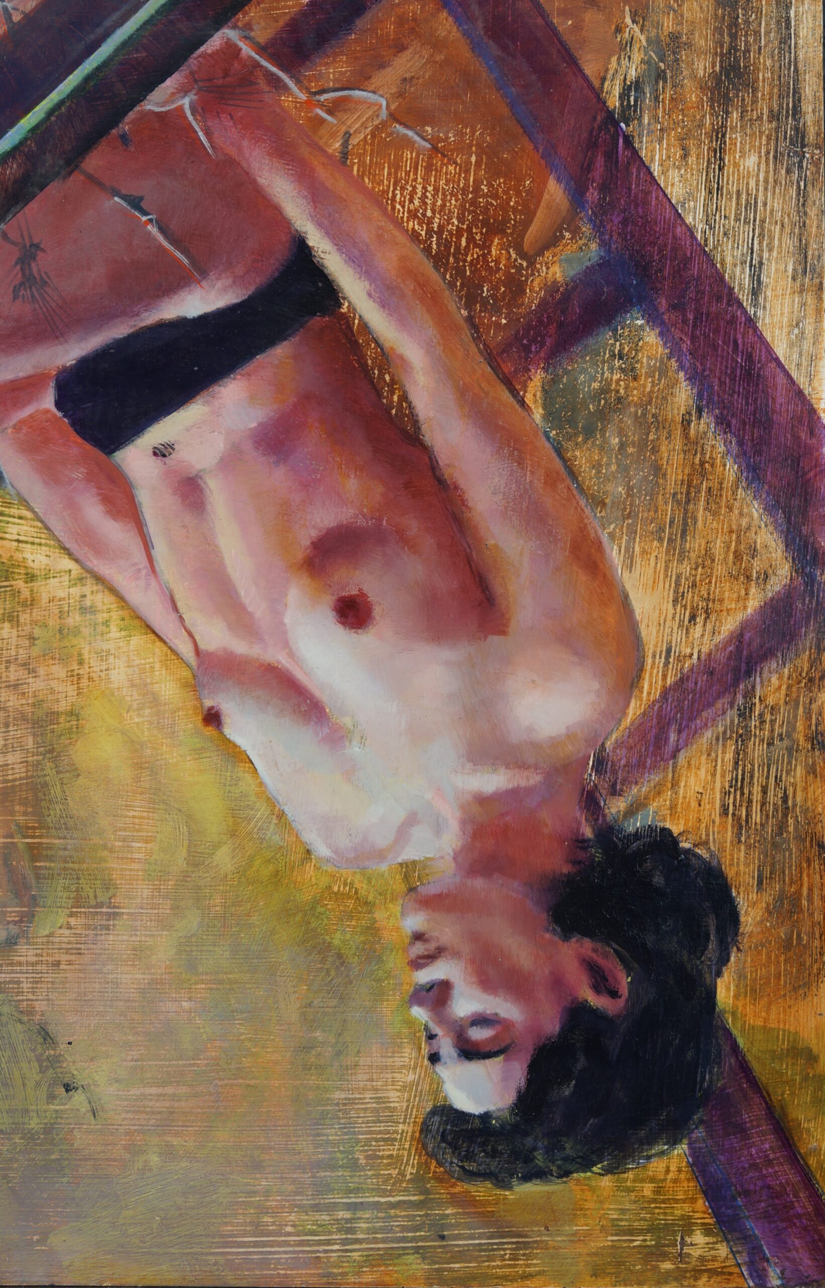 ZZ Twins 2018 72x120cm oil on wood (28)